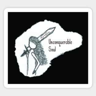 Unconquerable Soul Sticker